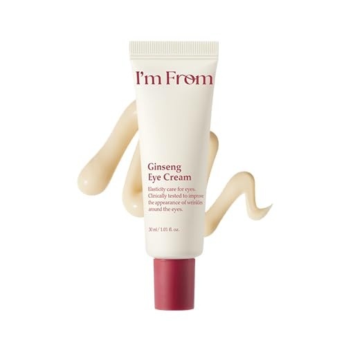 image:imageIm From Ginseng EyeampNeck Cream Korean Red Ginseng Eye Cream for Nourishment Deep Moisture Care 101 fl oz